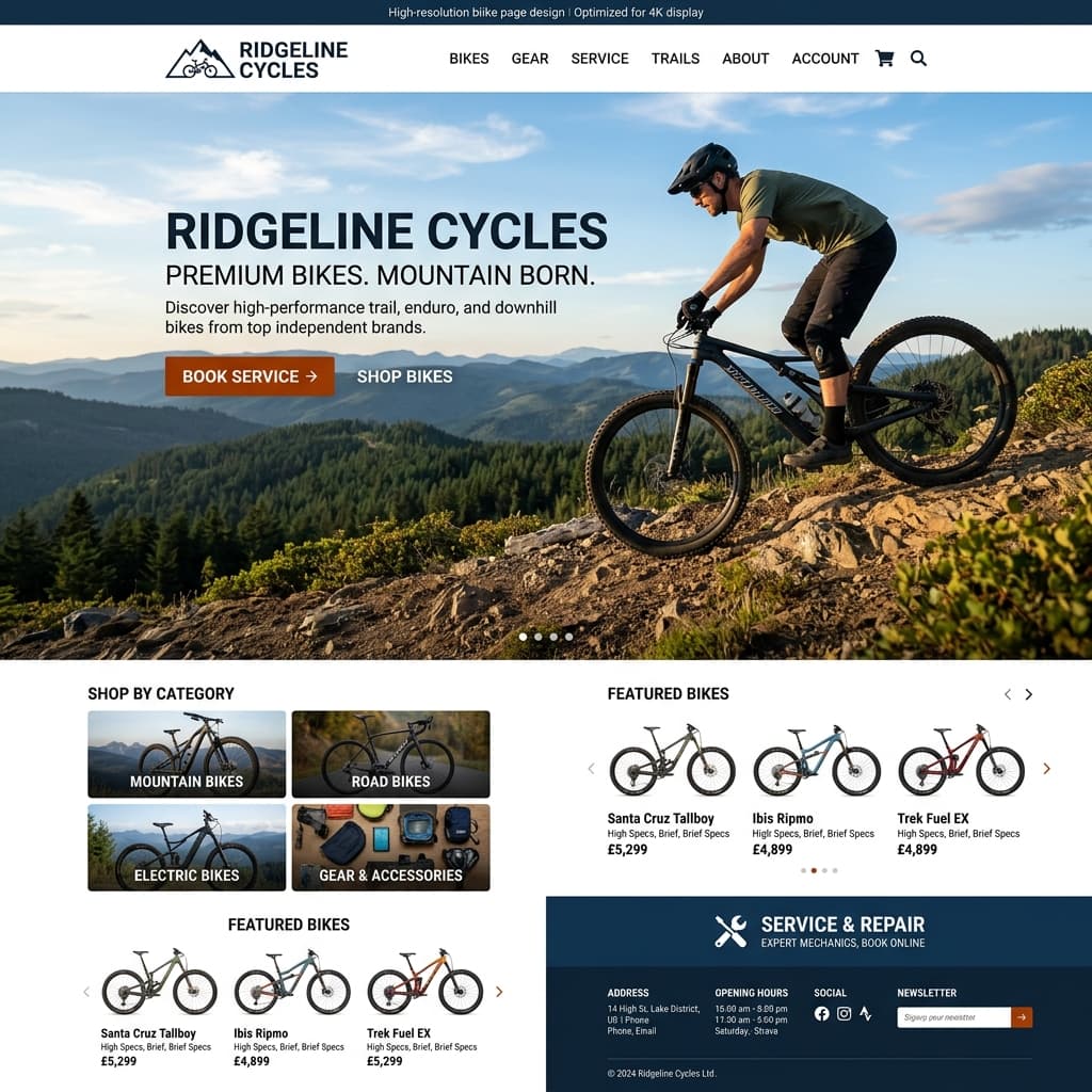 Ridgeline Cycles Demo